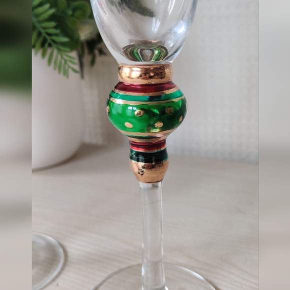 Artland Splendor Collection Set of 2 Champagne flutes Art Glass - Picture 2 of 8